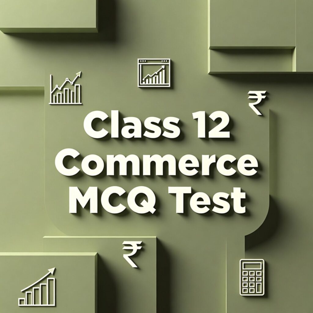 Class 12 Commerce MCQ Tests