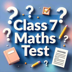 Class 7 Maths Combo MCQ Pack